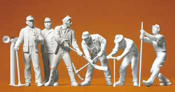 Preiser 45182 - G Gleisbauarbeiter. 6 Figuren