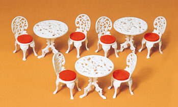 Preiser 45209 - G Tische, Stühle. Bausatz