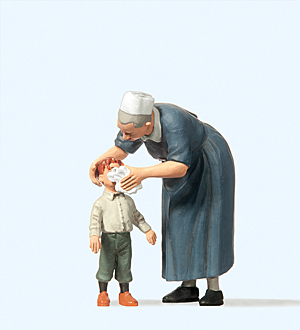 Preiser 45507 - G Diakonisse mit Kind