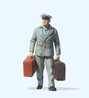 Preiser 45511 - G US-Gepäckträger