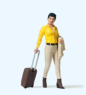 Preiser 45525 - G Reisende mit Trolley