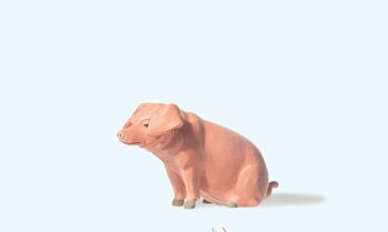 Preiser 47047 - 1:25 Schwein sitzend