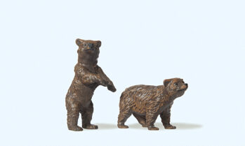 Preiser 47518 - 1:25 2 junge Braunbären