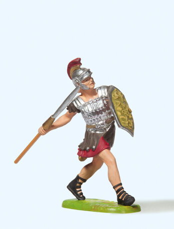Preiser 50210 - 1:25 Römer laufend, mit Speer