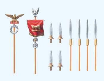 Preiser 50274 - 1:25 Waffenset Römer