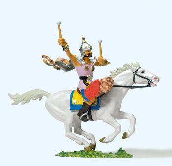 Preiser 50475 - 1:25 Hunne zu Pferd. Trommler
