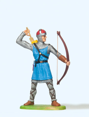 Preiser 50900 - 1:25 Bogenschütze, Pfeil aus Köcher nehmend