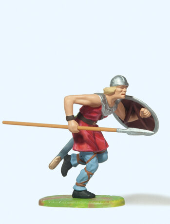 Preiser 50925 - 1:25 Normanne stürmend, mit Speer