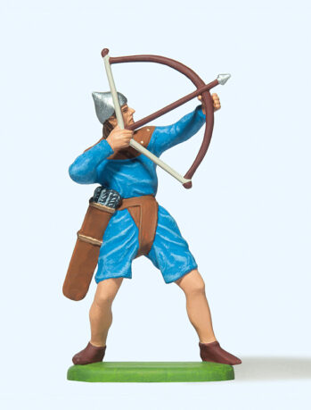 Preiser 51007 - 1:25 Normannischer Bogenschütze nach oben schießend