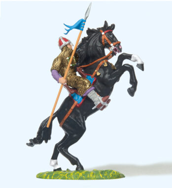 Preiser 51048 - 1:25 Normanne reitend, mit Speer