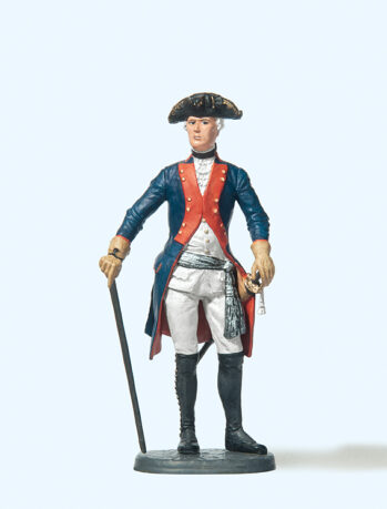Preiser 54123 - 1:24 Offizier stehend