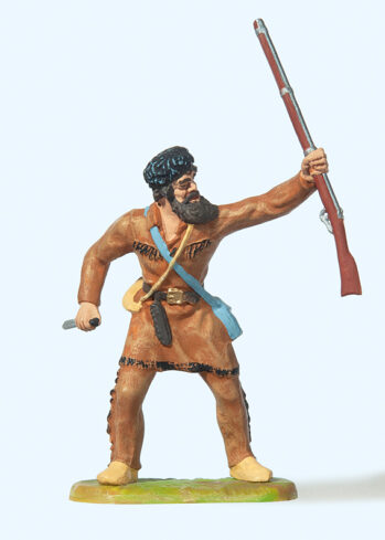 Preiser 54550 - 1:25 Trapper stehend, mit Gewehr