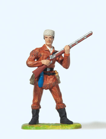 Preiser 54551 - 1:25 Trapper stehend, mit Gewehr