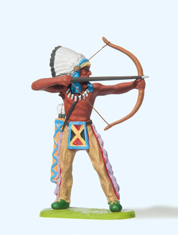 Preiser 54613 - 1:25 Indianer mit Bogen