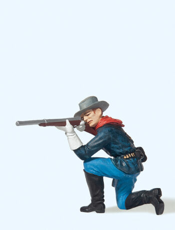 Preiser 54752 - 1:25 Soldat kniend, mit Gewehr