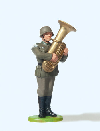 Preiser 56042 - 1:25 Musiker stehend, mit großem Baß