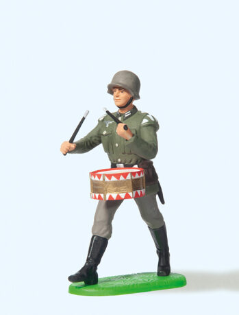 Preiser 56090 - 1:25 Musiker im Marsch, mit kleiner Trommel