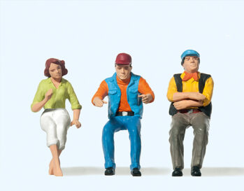 Preiser 57001 - 1:24 Sitzende Lkw-Fahrer (1:25)