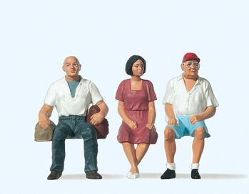 Preiser 63054 - 1:32 Sitzende Reisende