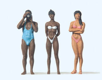 Preiser 63064 - 1:32 Fotograf und Badende