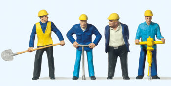 Preiser 63065 - 1:32 Gleisbauarbeiter