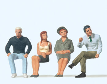 Preiser 63074 - 1:32 Sitzende Personen