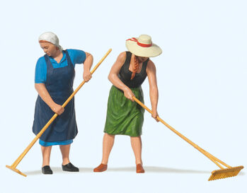 Preiser 63075 - 1:32 Bäuerinnen mit Rechen