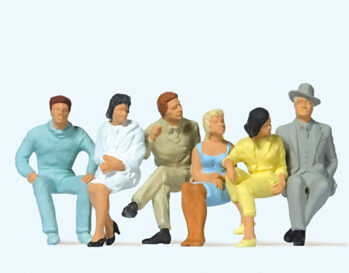 Preiser 63201 - 1:32 Sitzende Reisende