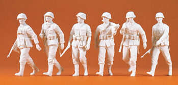 Preiser 64004 - 1:35 Vorgehende Infanterie. DR 1939-45