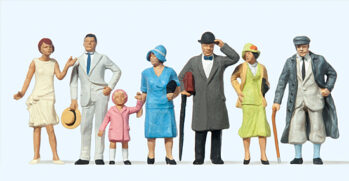 Preiser 65300 - 0 Passanten. Um 1925