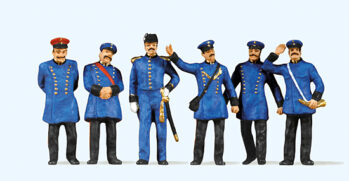 Preiser 65302 - 0 Königlich Bayerisches Bahnpersonal. Um 1900