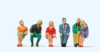 Preiser 65306 - 0 Sitzende Reisende