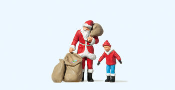 Preiser 65335 - 0 Weihnachtsmann, Kind