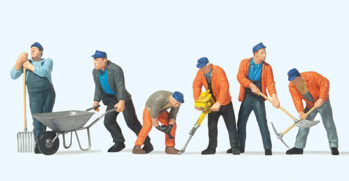 Preiser 65336 - 0 Gleisbauarbeiter