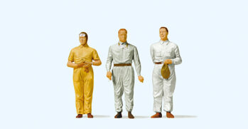 Preiser 65344 - 0 Rennfahrer aus der Frühzeit des Motorsports