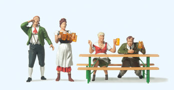 Preiser 65345 - 0 Im Biergarten