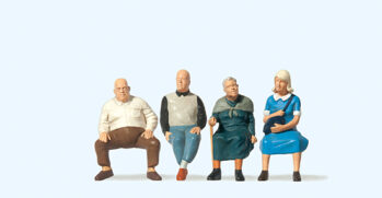 Preiser 65351 - 0 Sitzende Reisende