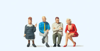 Preiser 65352 - 0 Sitzende Reisende