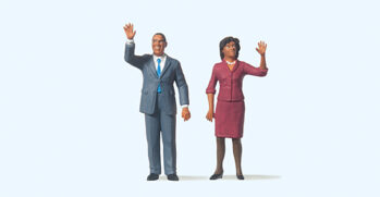 Preiser 65360 - 0 President Obama and The First Lady