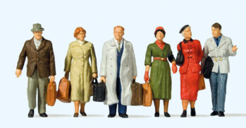 Preiser 65367 - 0 Stehende und gehende Reisende