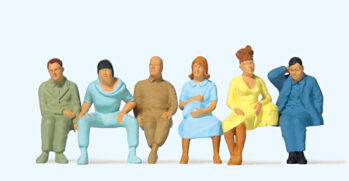 Preiser 65501 - 0 Sitzende Reisende