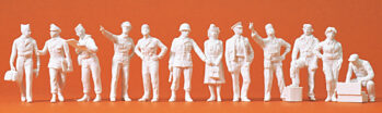 Preiser 67003 - 0 Piloten. Bodenpersonal. U.S. Air Force 1942-45
