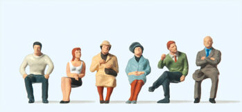 Preiser 68209 - 1:50 Sitzende Personen