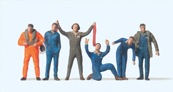 Preiser 72409 - 1:72 Bundeswehr. Luftwaffe. Piloten und Bodenpersonal