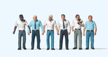 Preiser 72412 - 1:72 Zivile Angestellte Flughafen, gehend