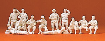 Preiser 72505 - 1:72 Rastende Infanterie. DR 1939-45