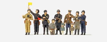 Preiser 72526 - 1:72 Panzerbesatzungen. UdSSR 1942. 10 unbe- malte Miniaturfiguren. Bausatz