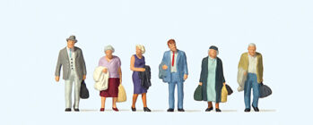 Preiser 73009 - 1:76 Reisende 1:76