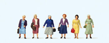 Preiser 73012 - 1:76 Pendlerinnen 1:76