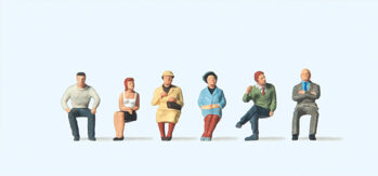 Preiser 74006 - 1:100 Sitzende Personen